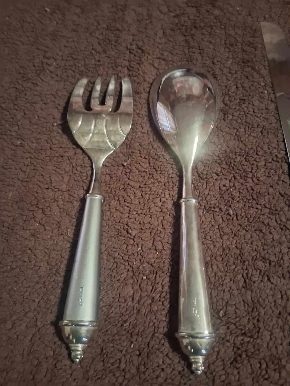 Vintage Towle Silver Plated Serving Set Utensils